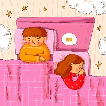 hand-drawn-no-sex-illustration_52683-150487 انواع شبادراری اولیه و ثانویه در کودکان